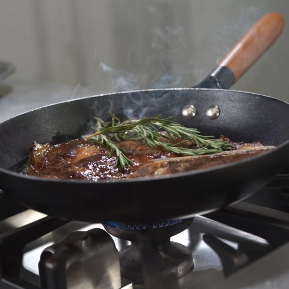 Pack of 2 Carbon Iron Skillets – XSQUO