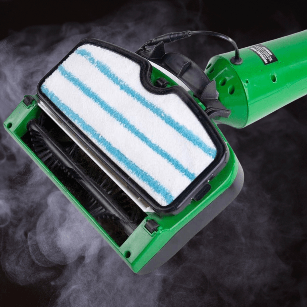 Twin Cleaner. 1300W 2-in-1 steam cleaner, sweeper and mop.