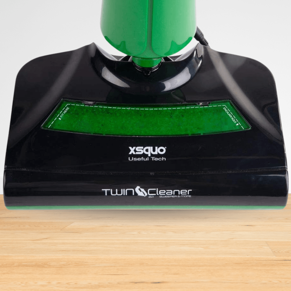 Twin Cleaner. 1300W 2-in-1 steam cleaner, sweeper and mop.