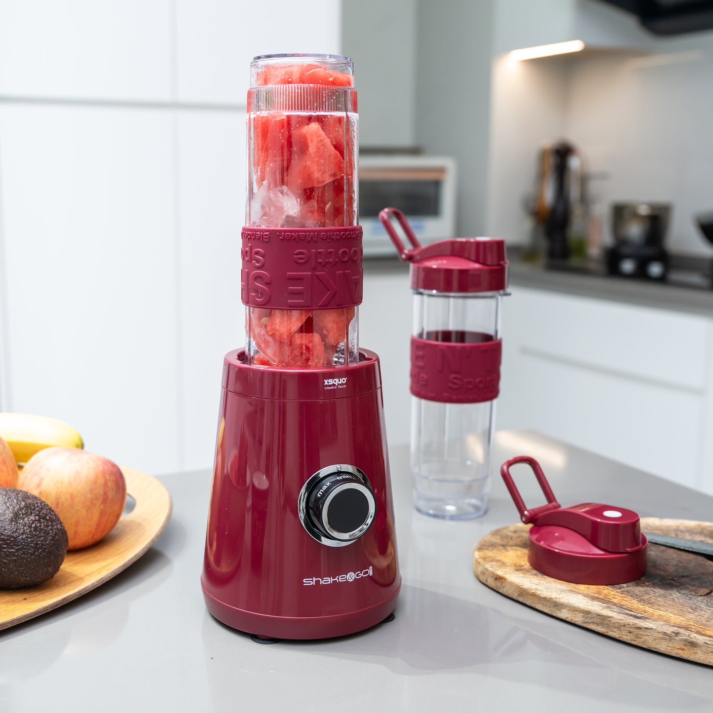 Shake & Go – Mini Batidora Personal 3 en 1 con Botellas Portátiles (500W)