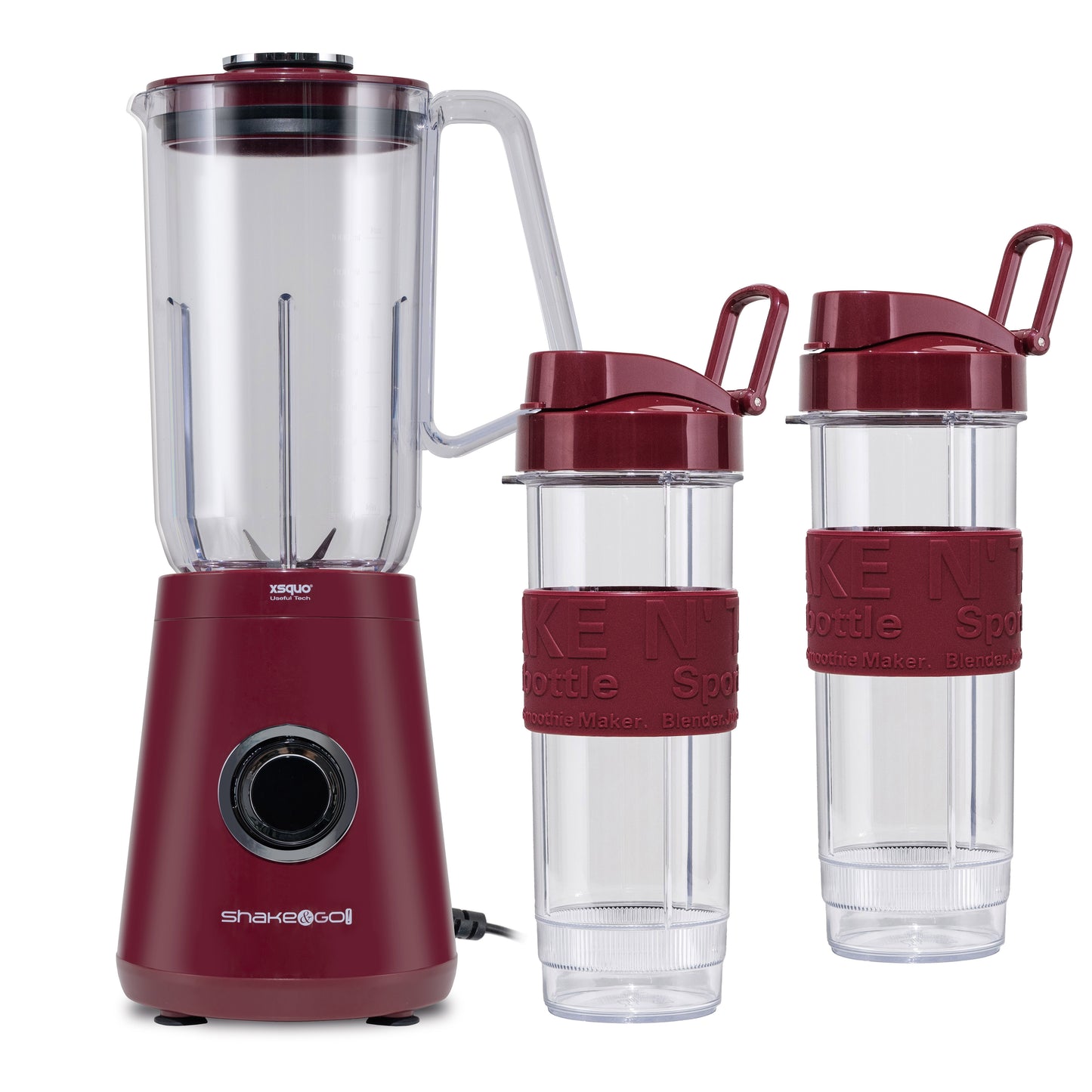 Shake & Go – Mini Batidora Personal 3 en 1 con Botellas Portátiles (500W)
