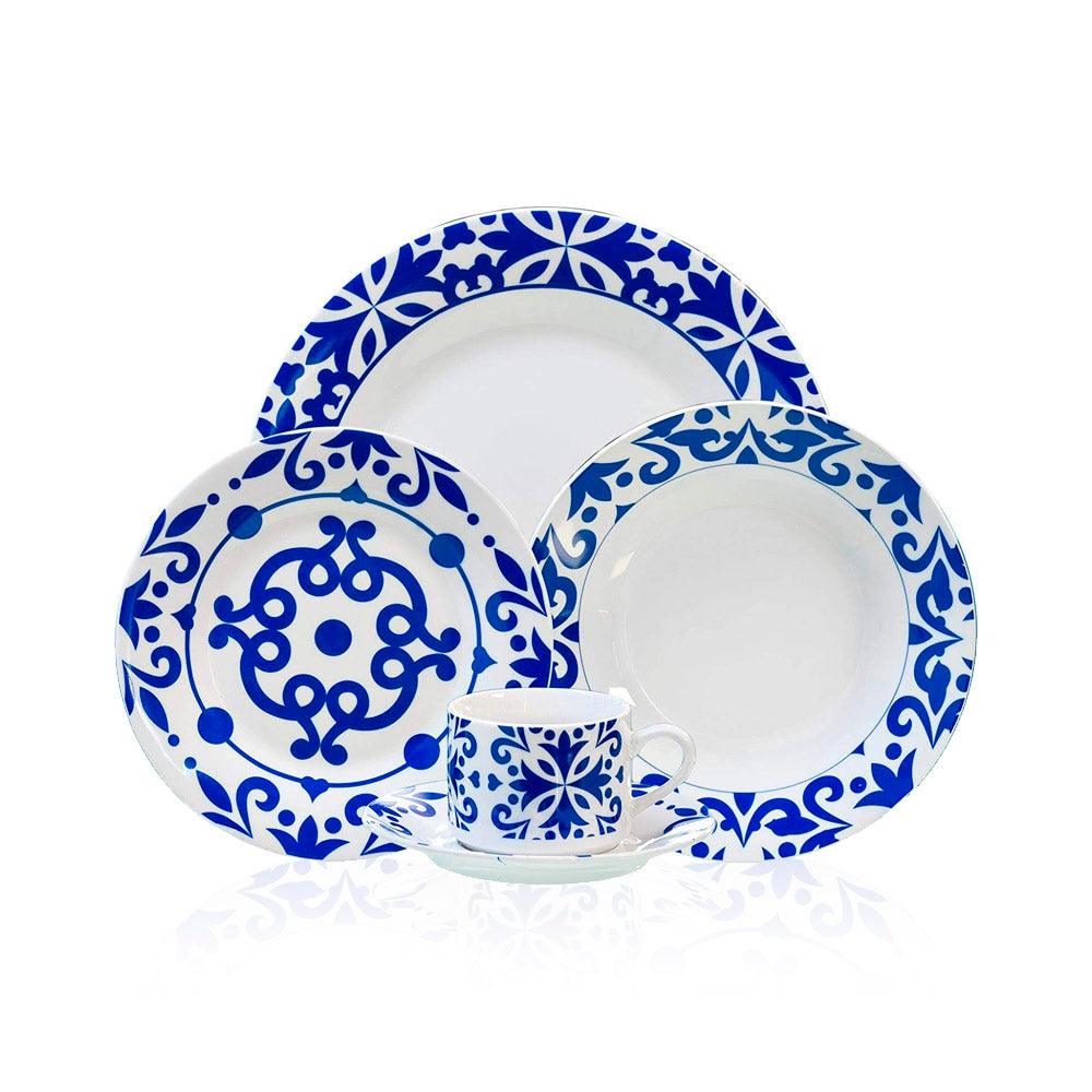 Bengoa 30-piece porcelain dinnerware set