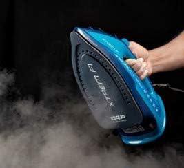 Plancha de vapor de 3200 W. Xtrem F1 Azul.