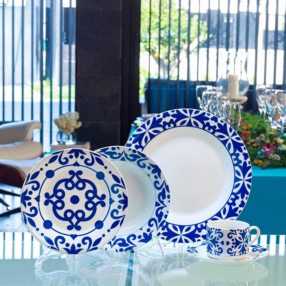 Bengoa 30-piece porcelain dinnerware set