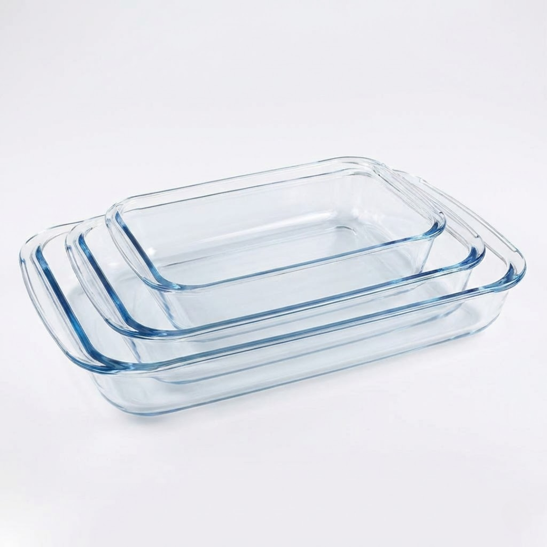 Ensemble de plaques de cuisson Pyrex 