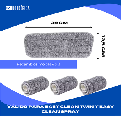 Replacement mops 4x3