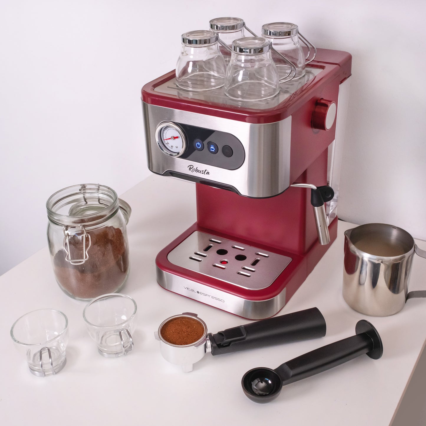 Cafetera Vital Espresso 1350W 20 Bares – XSQUO