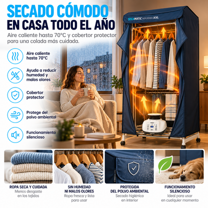 Secadora de ropa Secamatic Máxima XXL 1200w