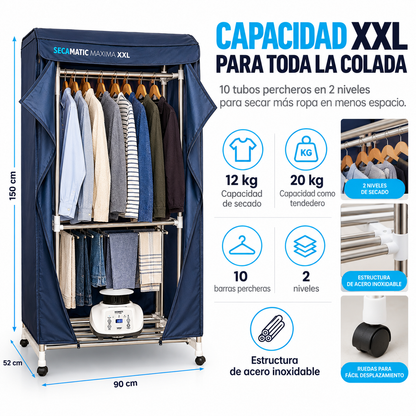Secadora de ropa Secamatic Máxima XXL 1200w