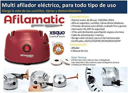 Afilador tijeras y cuchillos. Afilamatic.