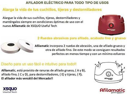 Afilador tijeras y cuchillos. Afilamatic.