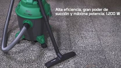 Aspirateur PowerVac Wet &amp; Dry 1200 W