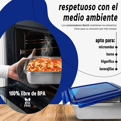 Pack tuppers serie Bento