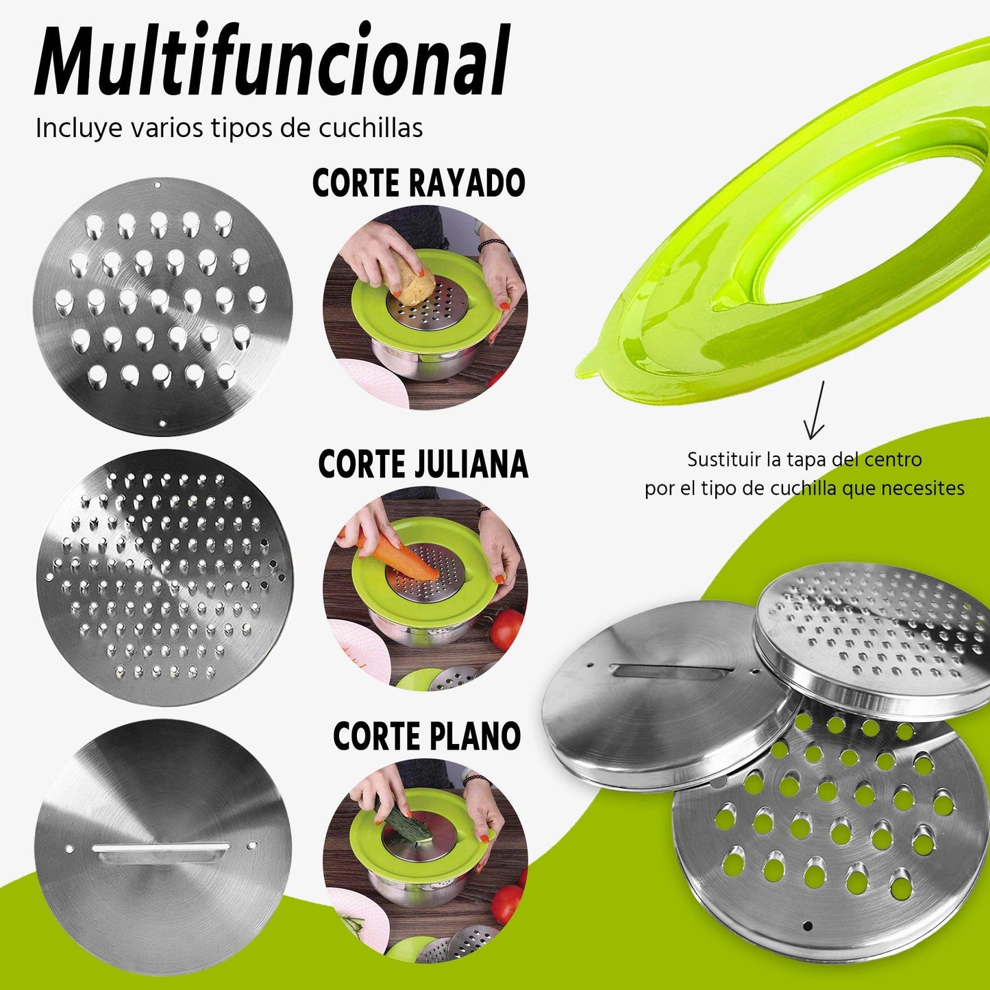 Set de 3 Boles de Acero Multi-función (REACONDICIONADO)