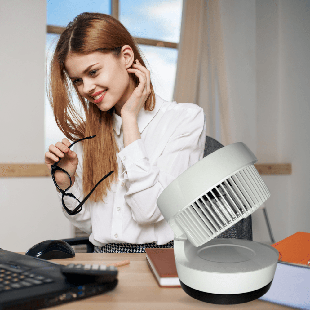 Ventilador con flujo de aire 3D
